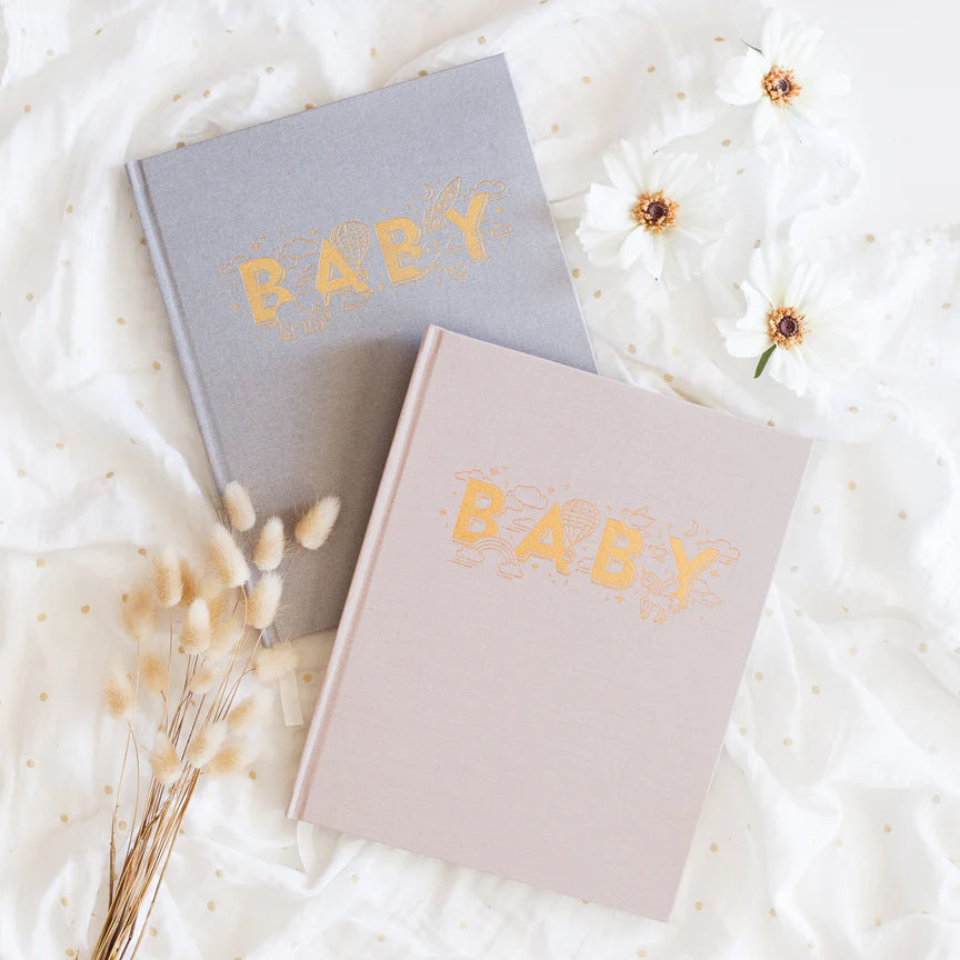 Baby Book - Grey