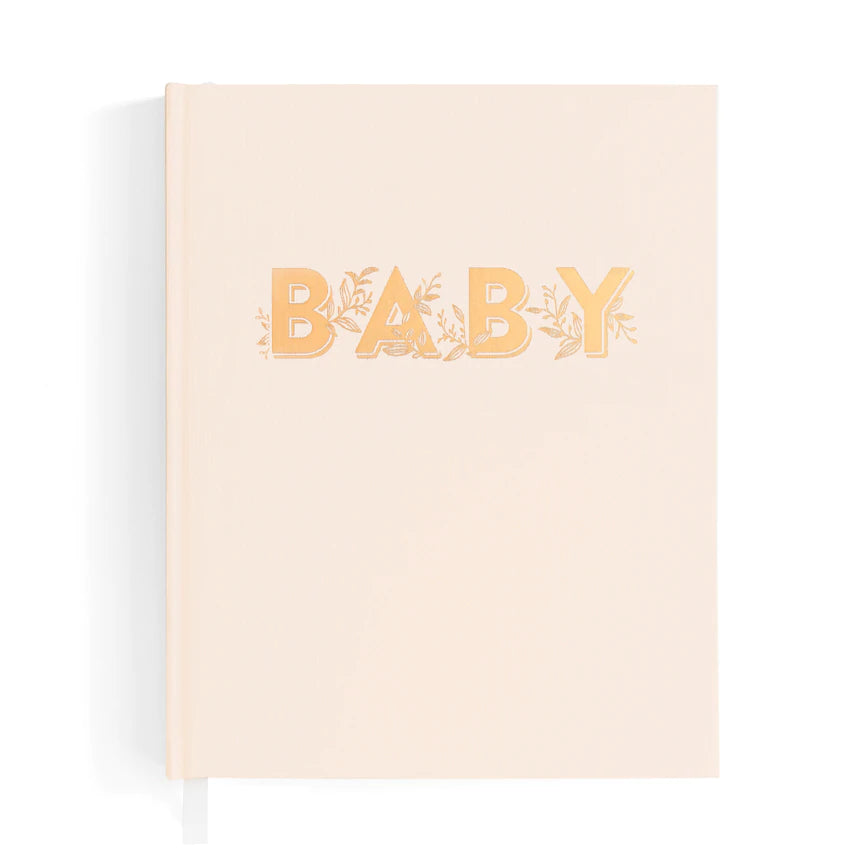 Baby Record Book - Buttermilk