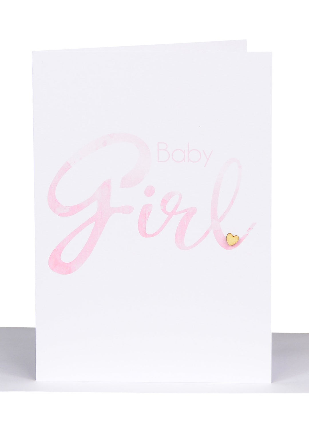 Greeting Card - Watercolour Baby Girl