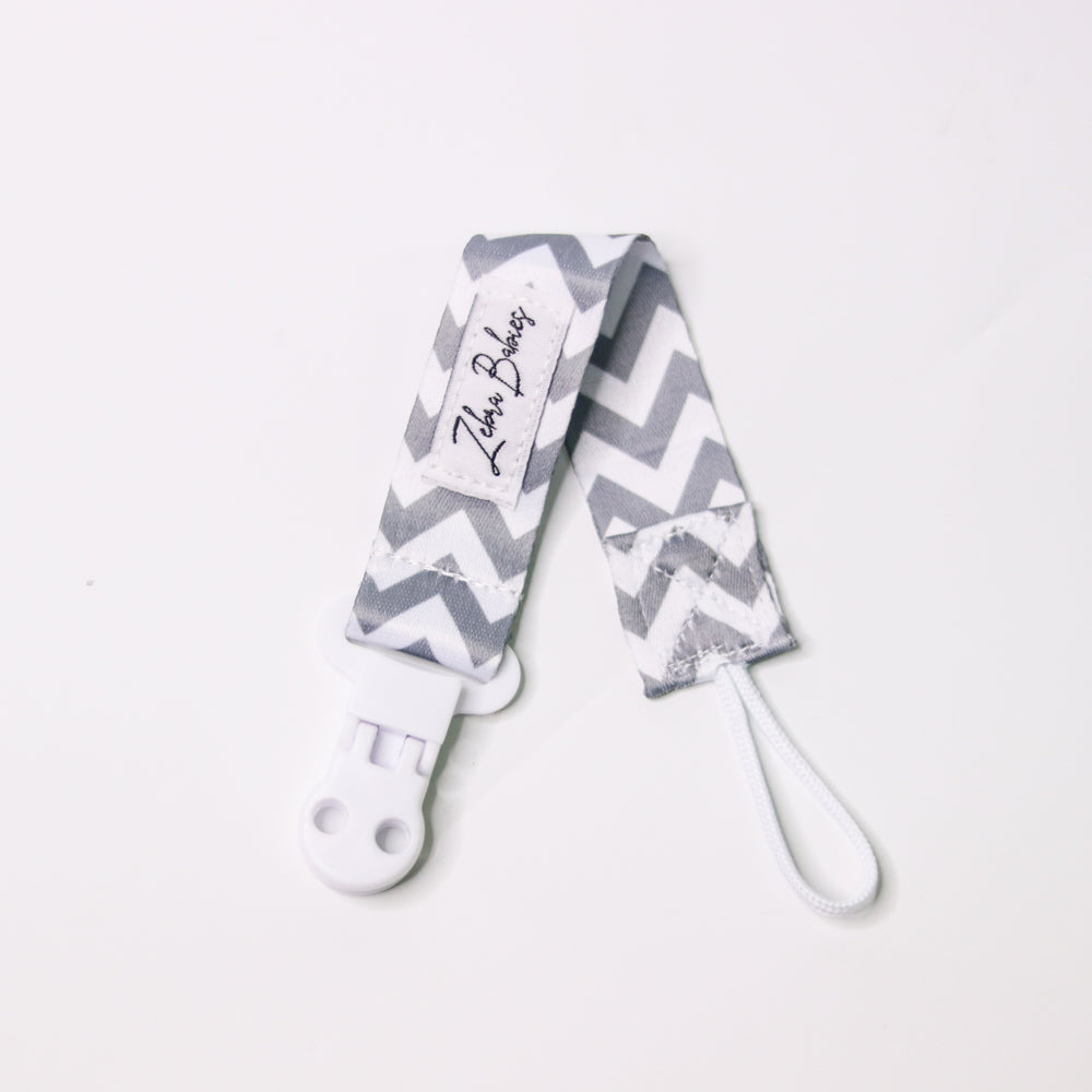 Zebra Babies Flexi Ribbon Dummy Clip