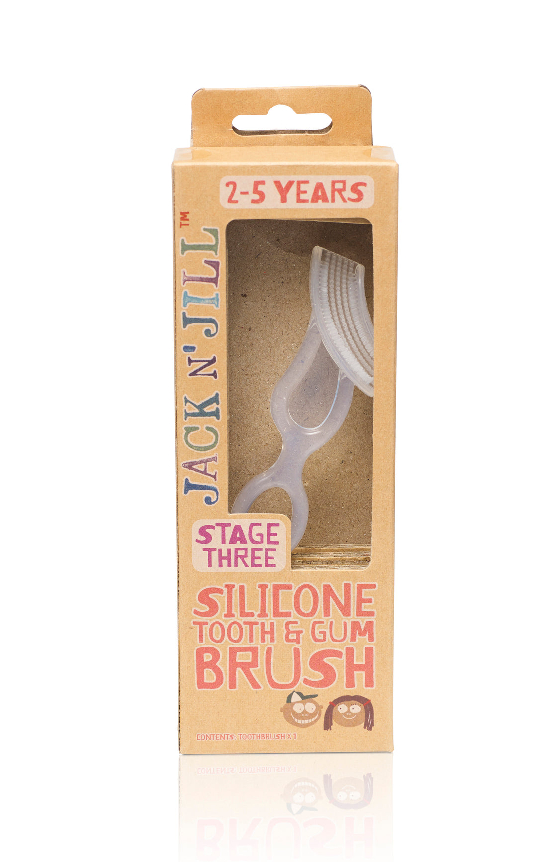 Jack N' Jill Silicone Toothbrush - Stage 3