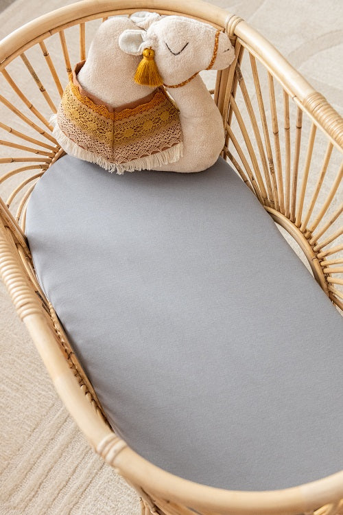 Kiin Organic Bamboo Cotton Change Pad & Bassinet Sheet - Cloud