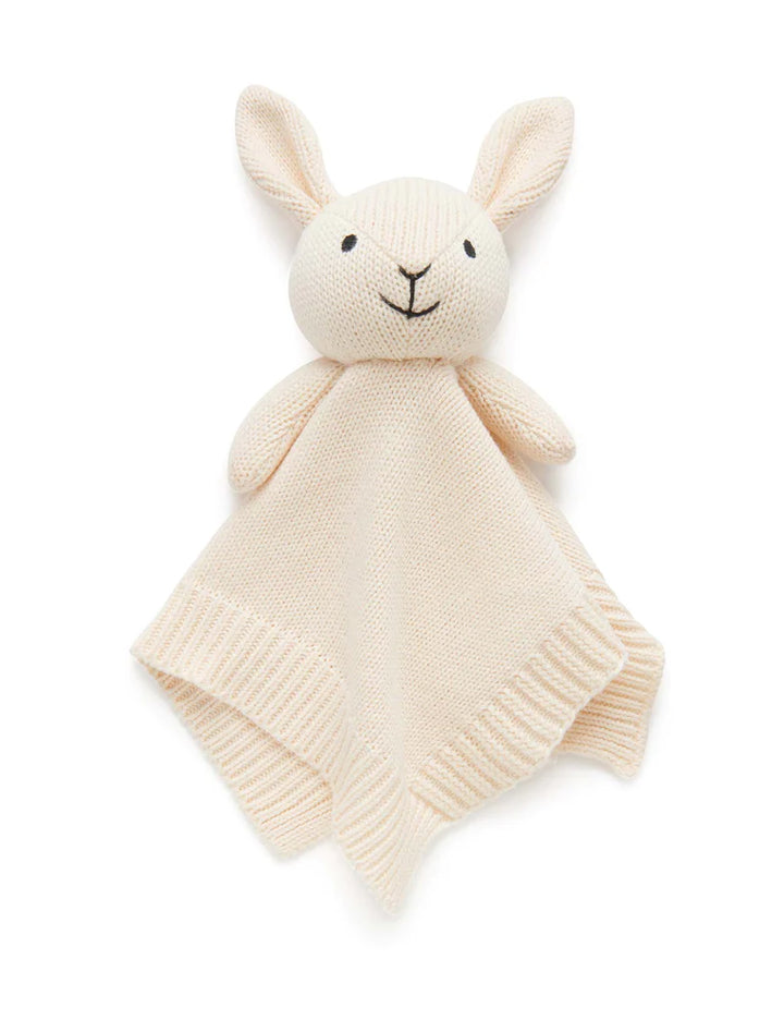 Purebaby Knitted Bunny Comforter