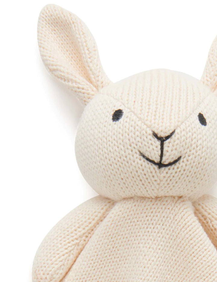 Purebaby Knitted Bunny Comforter