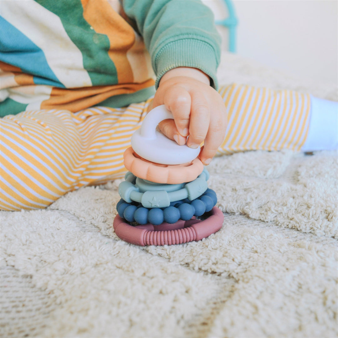 Jellystone Stacker & Teether Toy - Earth