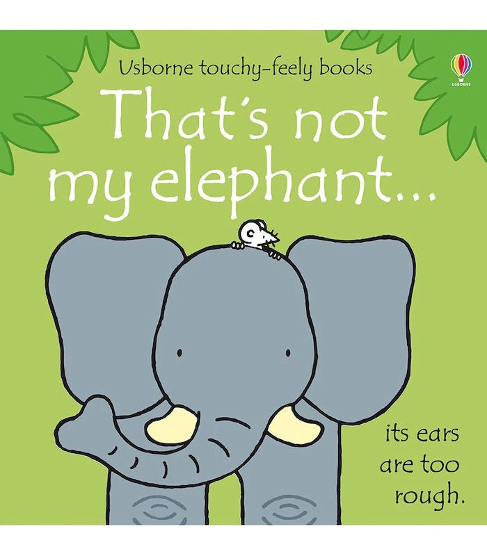 Usborne That's Not My Elephant Sensory Board Book