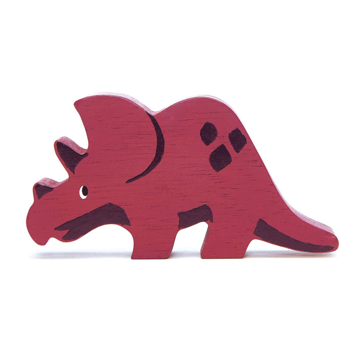 Wooden Dinosaur - Triceratops