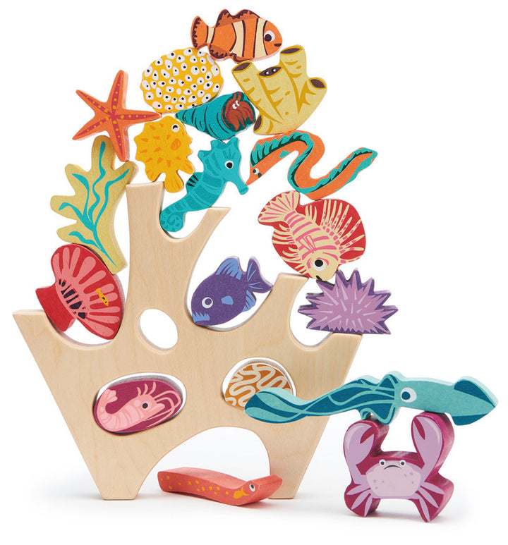 Wooden Stacking Coral Reef