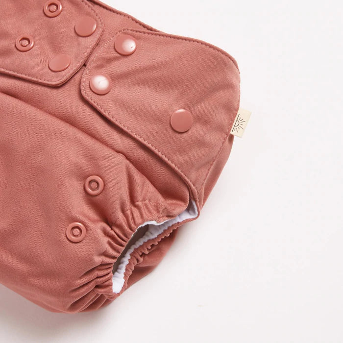 EcoNaps Modern Cloth Nappy | Terracotta