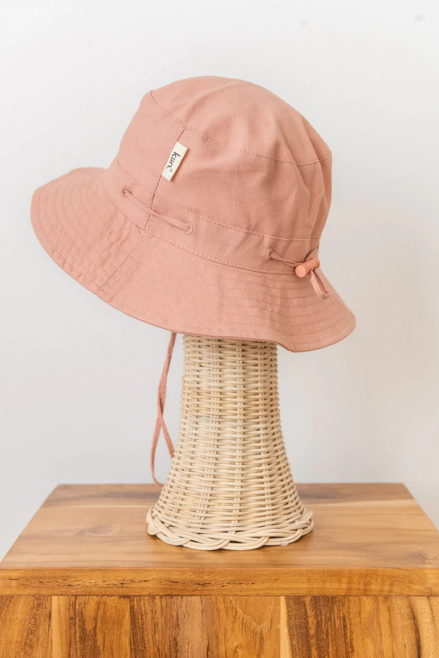 Kiin Cotton Sun Hat - Dusty Rose