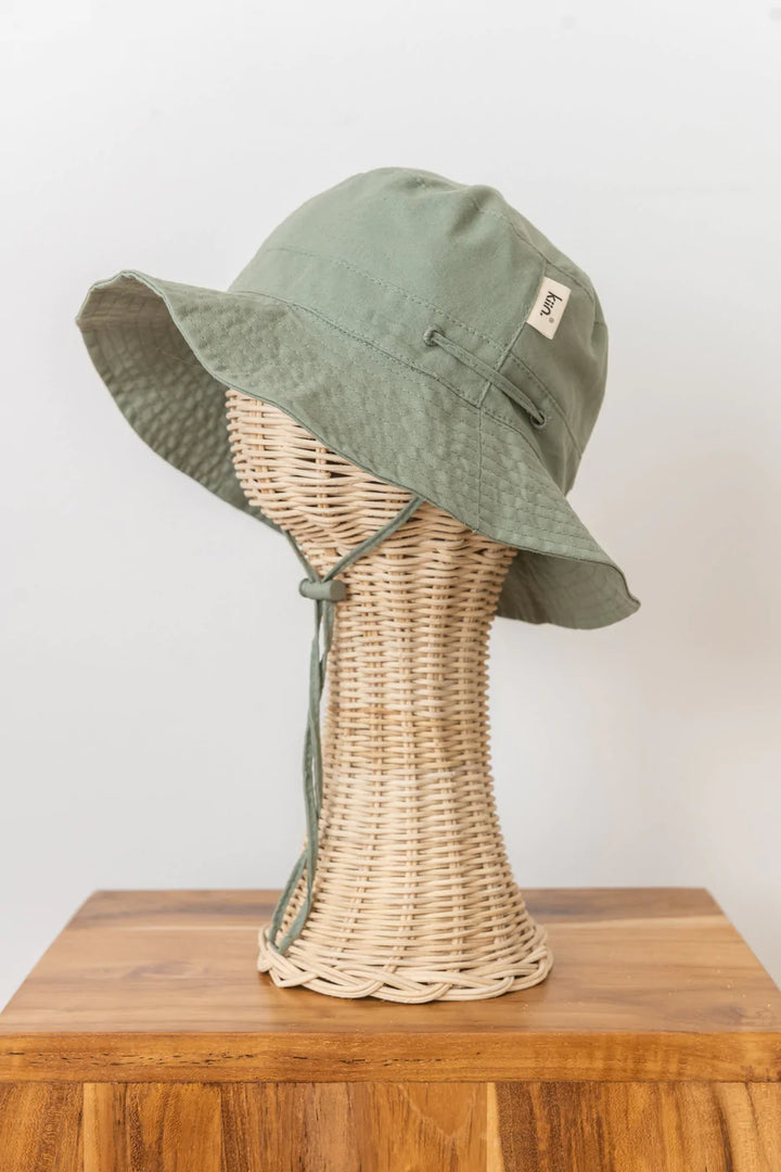 Kiin Cotton Sun Hat - Eucalyptus