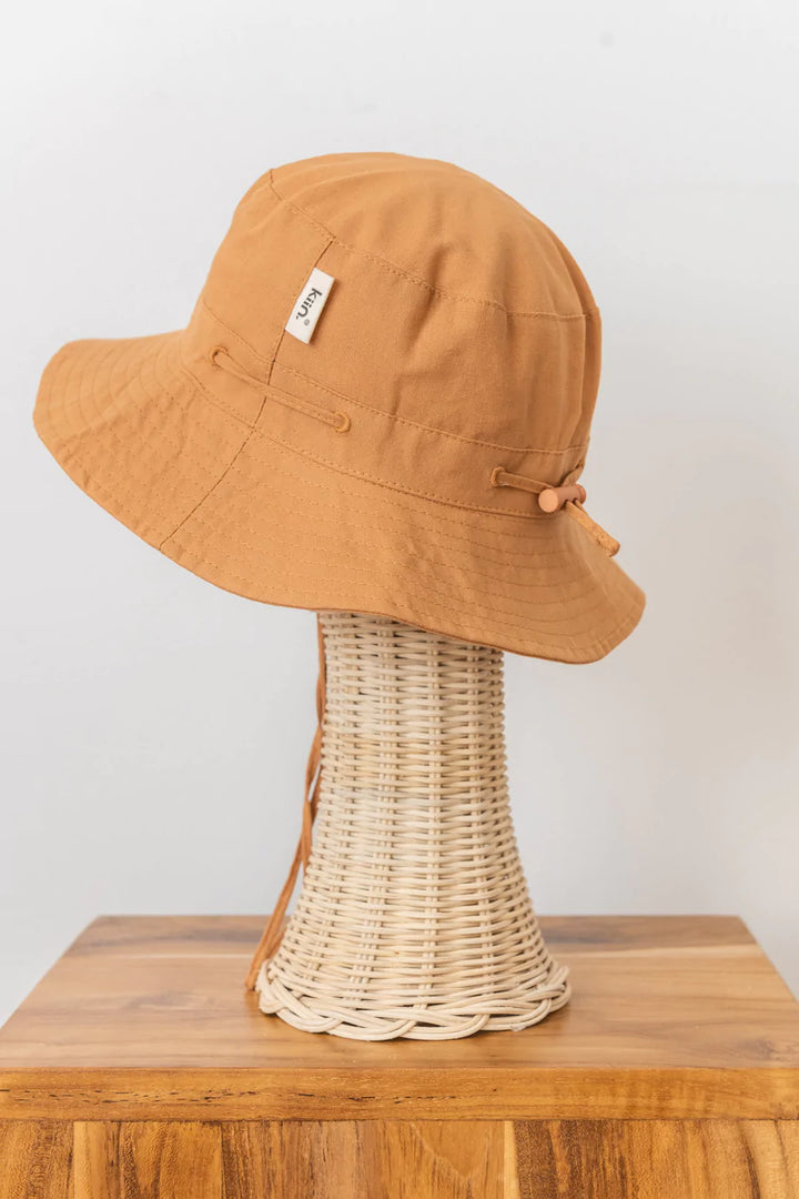 Kiin Cotton Sun Hat - Toffee