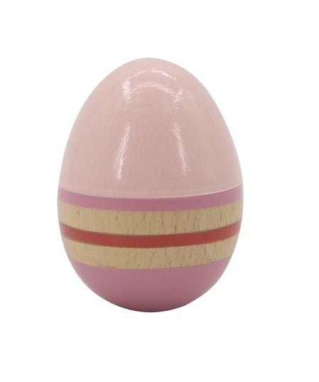 Pastel Wooden Egg Maracas