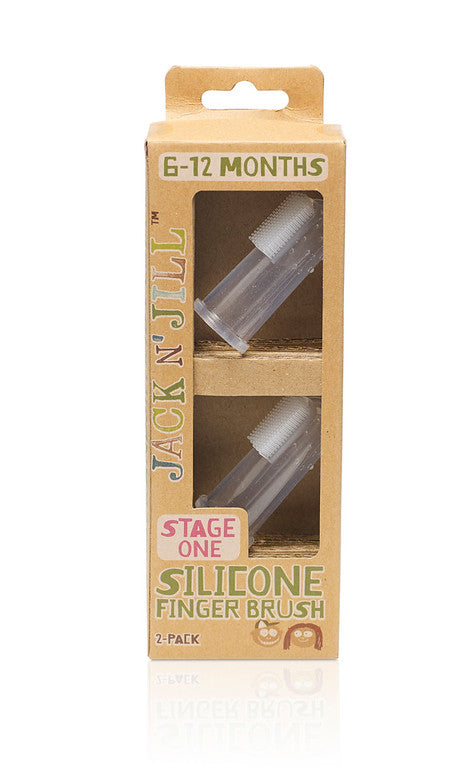 Jack N' Jill Silicone Finger Toothbrushes - Stage 1