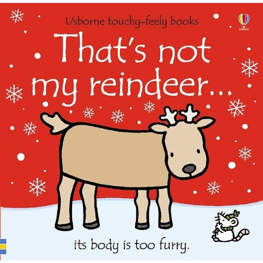 That's Not My Reindeer Usborne Touchy Feely Book