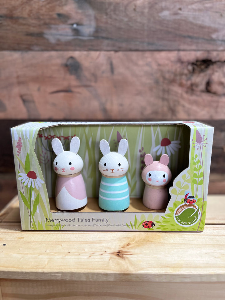 Wooden Bunny Tales Family