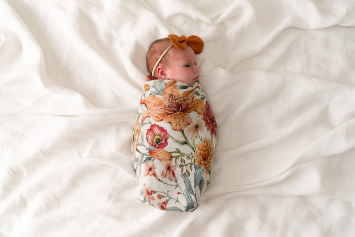 Pop Ya Tot Organic Muslin Swaddle - Le Piccadilly