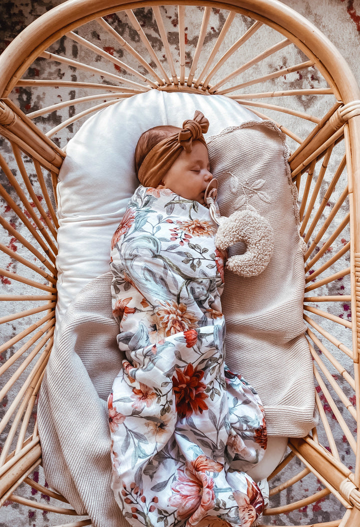 Pop Ya Tot Organic Muslin Swaddle - Le Piccadilly