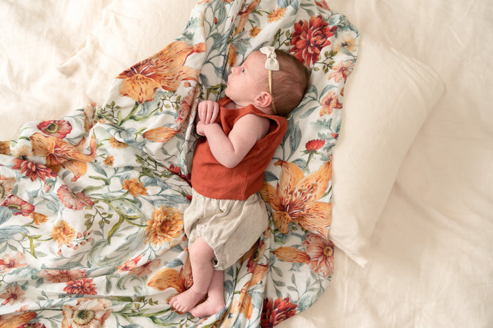 Pop Ya Tot Organic Muslin Swaddle - Le Piccadilly