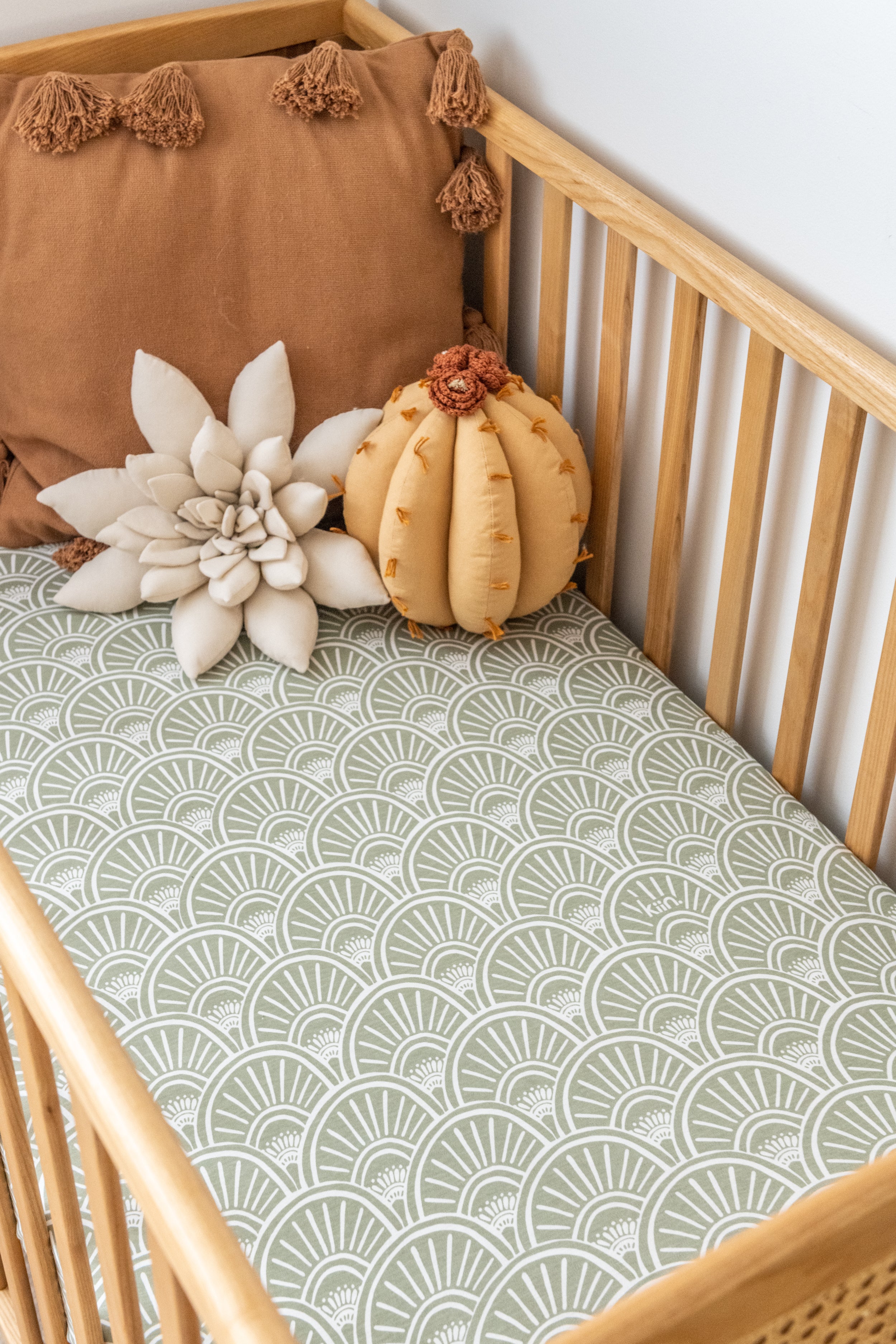 Bamboo cotton hot sale cot sheets